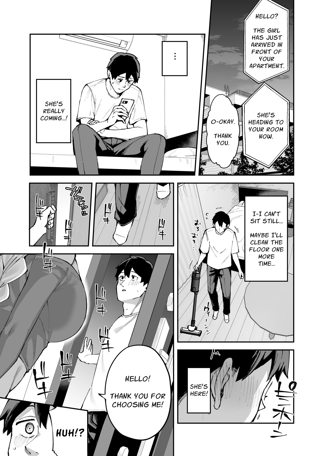 Hentai Manga Comic-I Called An Escort Service & My Girlfriend's Sister Turned Up-Read-2